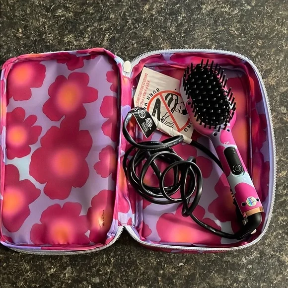 Eva NYC Superbloom Mini Thermal Straightening Brush - Picture 1 of 5